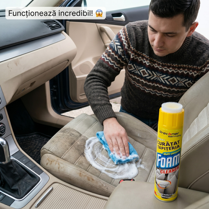Foam Cleaner Spray 650ml — Curăță Tot Cu Un Singur Produs